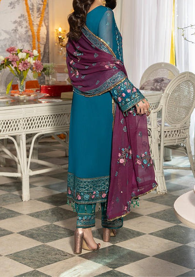 Imrozia Shagun Pakistani Luxury Chiffon Dress - db30251