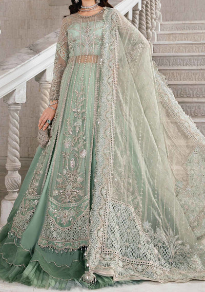 Maria.B Mbroidered Pakistani Organza Anarkali - db26291