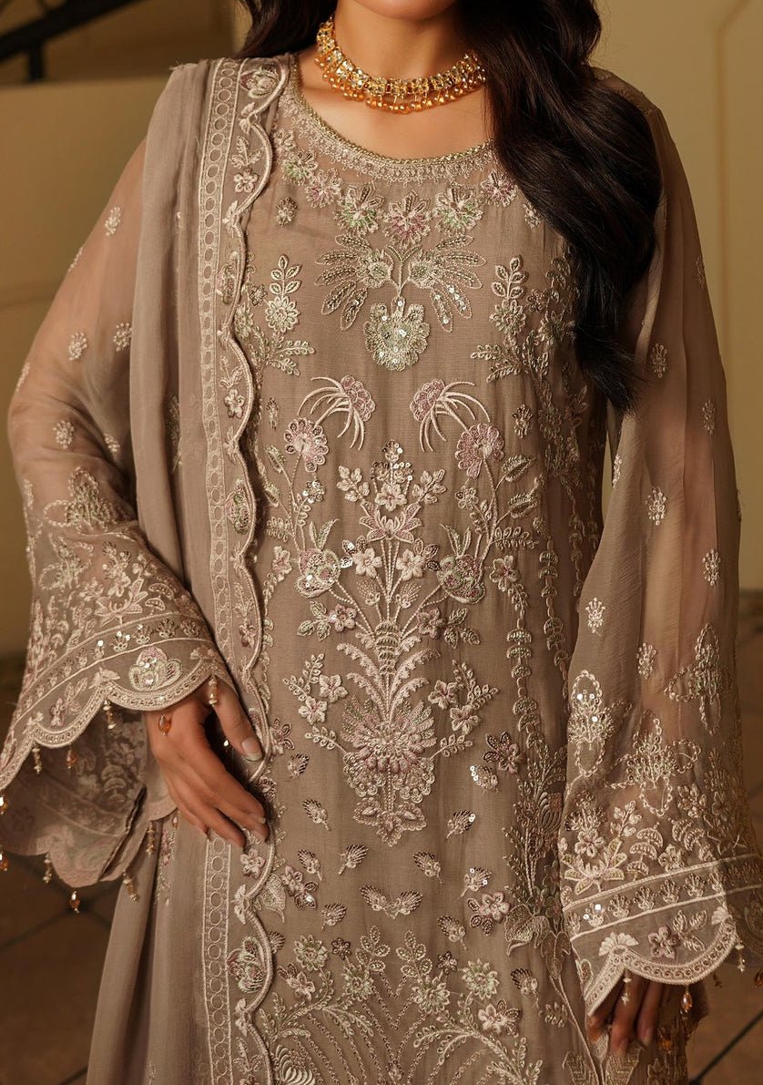 Maryam's Aarzu Pakistani Luxury Chiffon Dress - db30333
