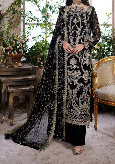 Maryam's Aarzu Pakistani Luxury Chiffon Dress - db27626