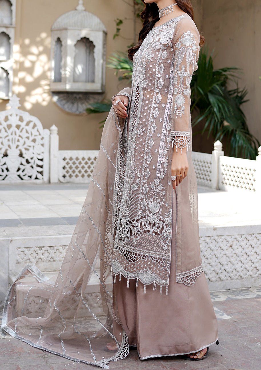 Maryam's Lemilsa Pakistani Luxury Organza Dress - db25925