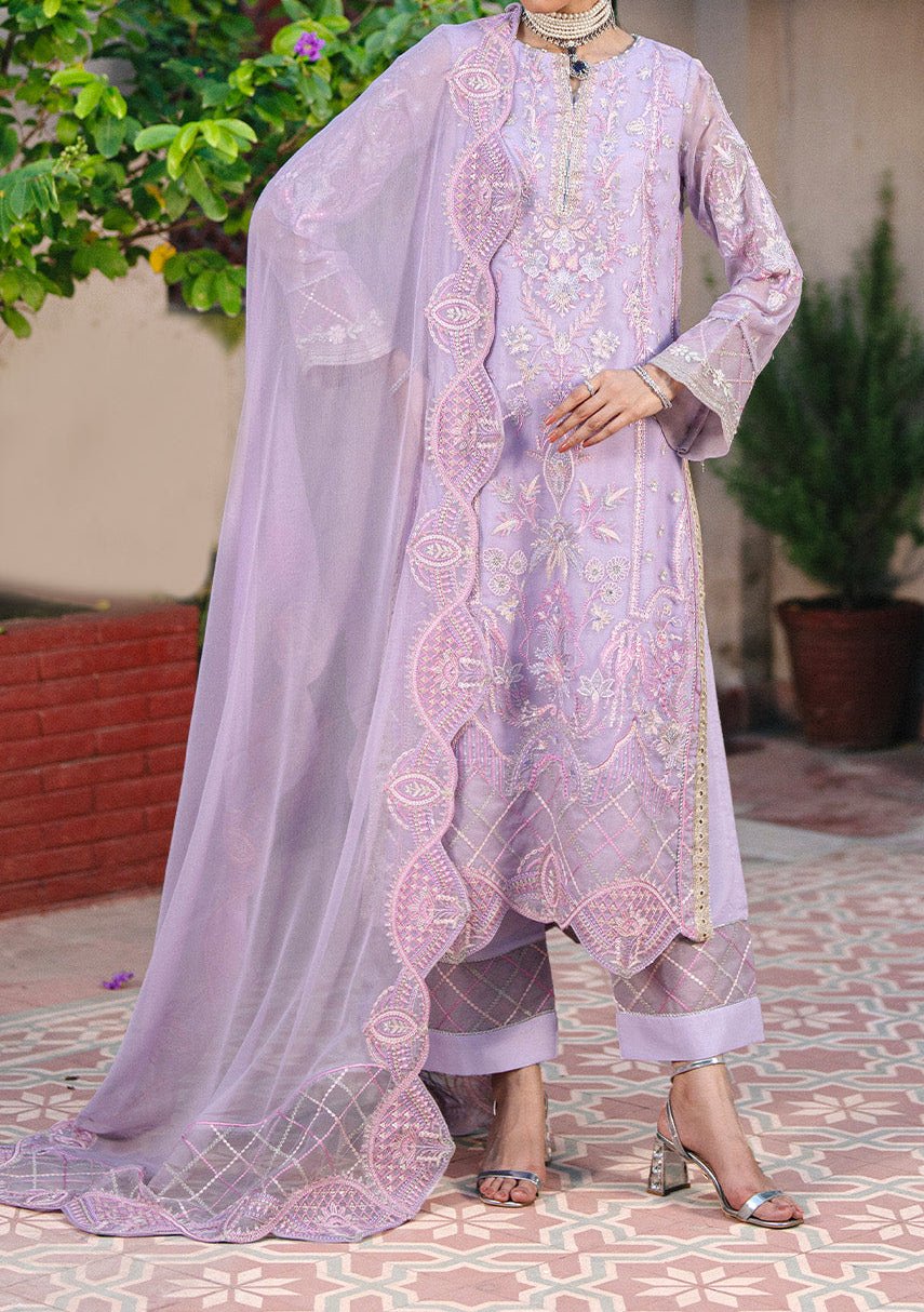 Maryum N Maria Amel Embroidered Chiffon Dress - db30438