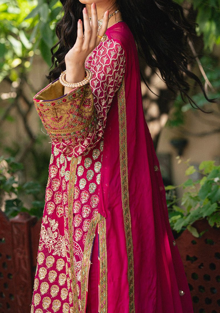 Maryum N Maria Amel Embroidered Chiffon Dress - db30436