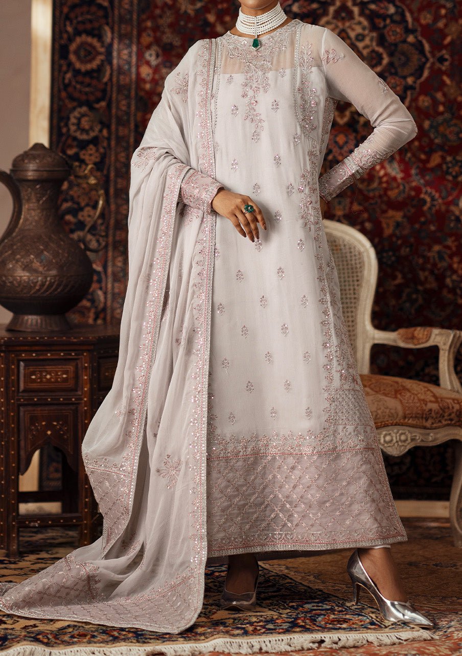 Maryum N Maria Azal Embroidered Chiffon Dress - db302673