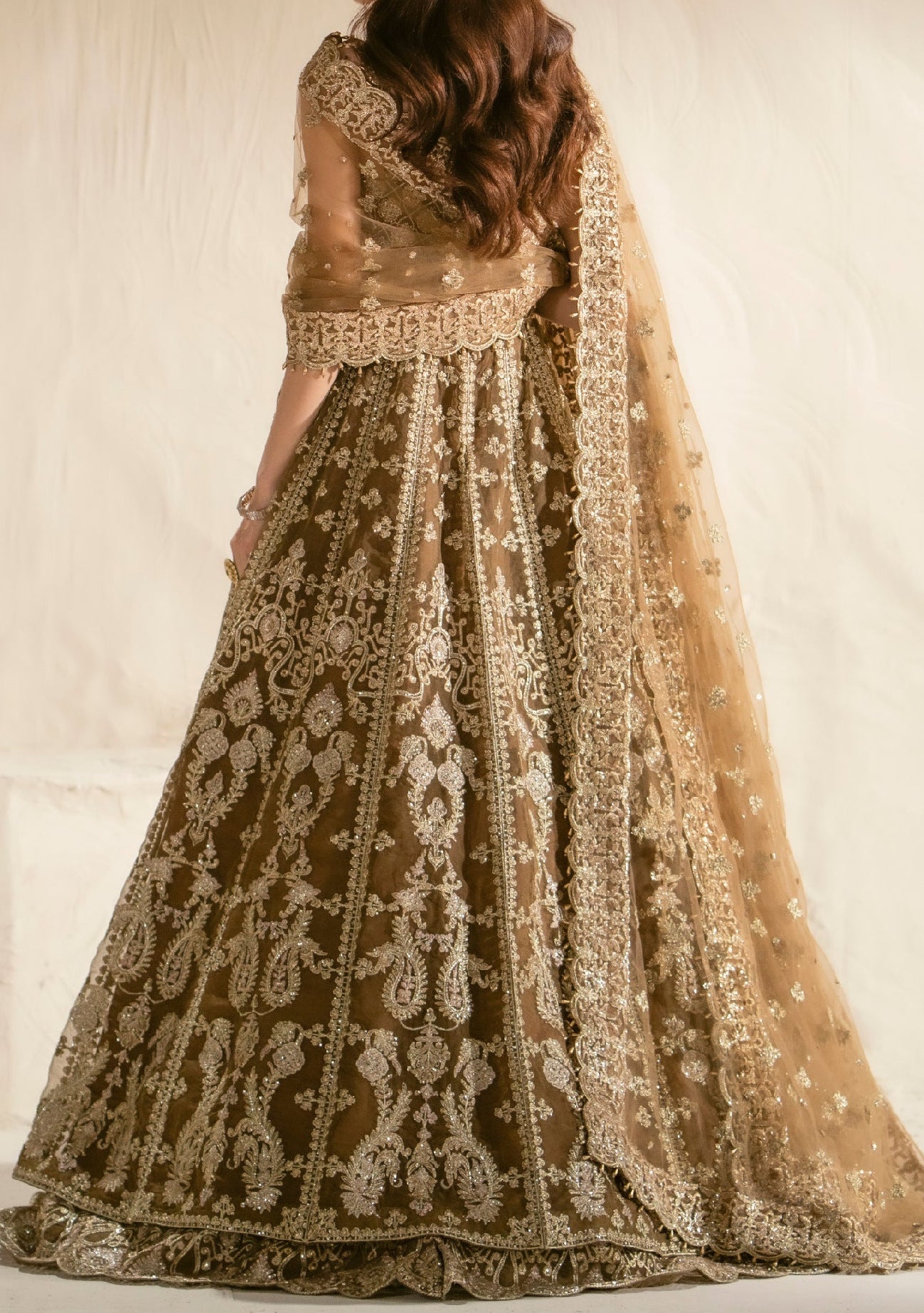 Maryum N Maria Bennu Pakistani Organza Anarkali - db25973