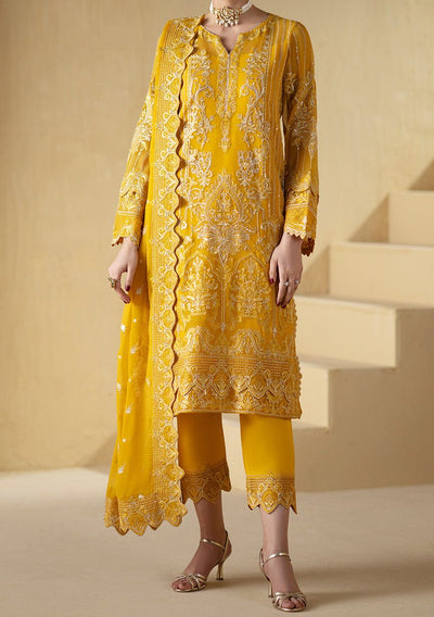 Maryum N Maria Lumea Embroidered Chiffon Dress - db30397