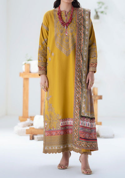 Maryum N Maria Noore Embroidered Khaddar Suit - db30163