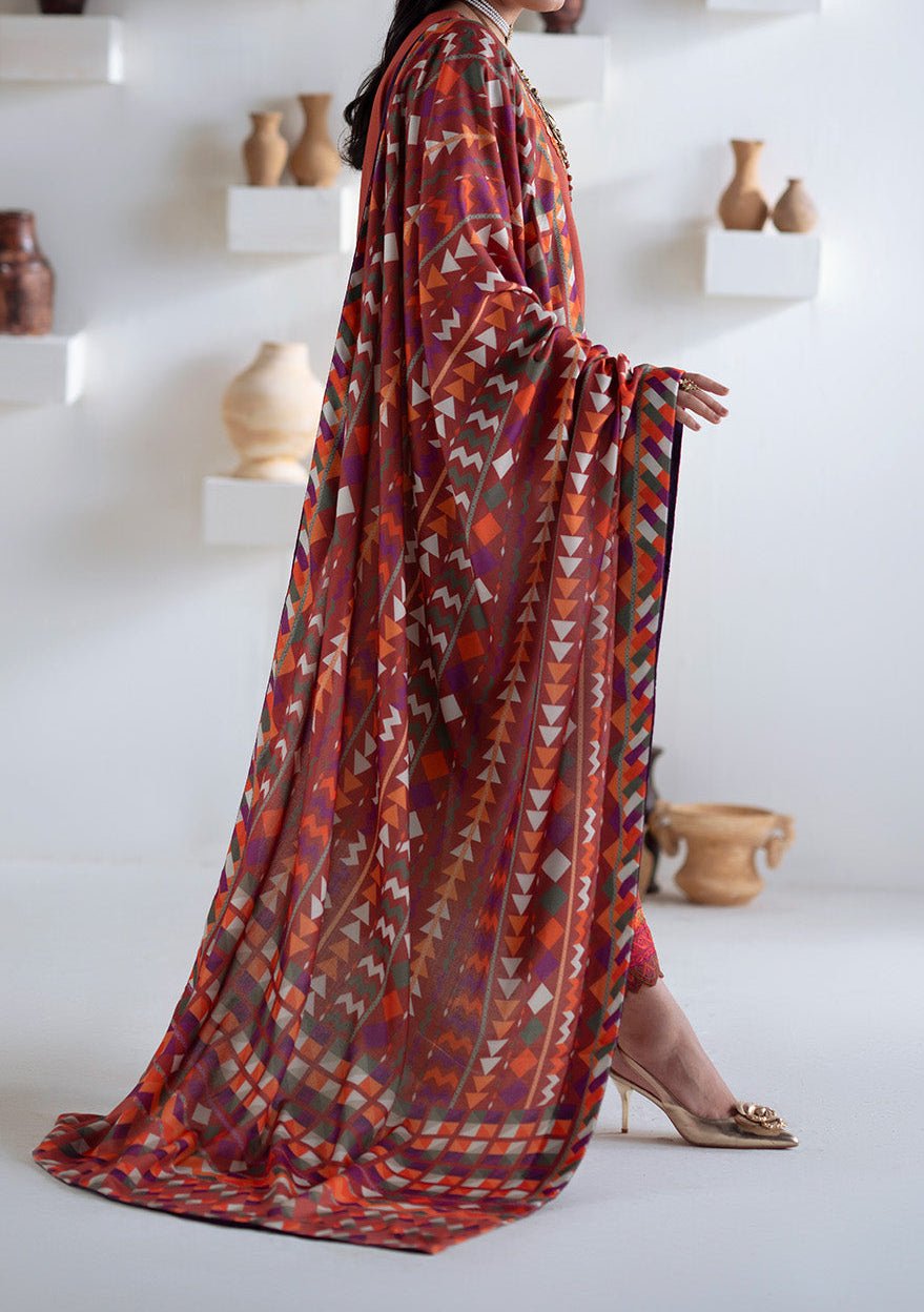 Maryum N Maria Noore Embroidered Khaddar Suit - db30167