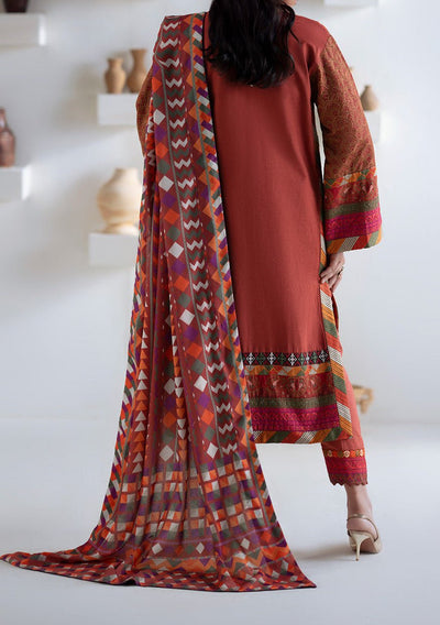 Maryum N Maria Noore Embroidered Khaddar Suit - db30167