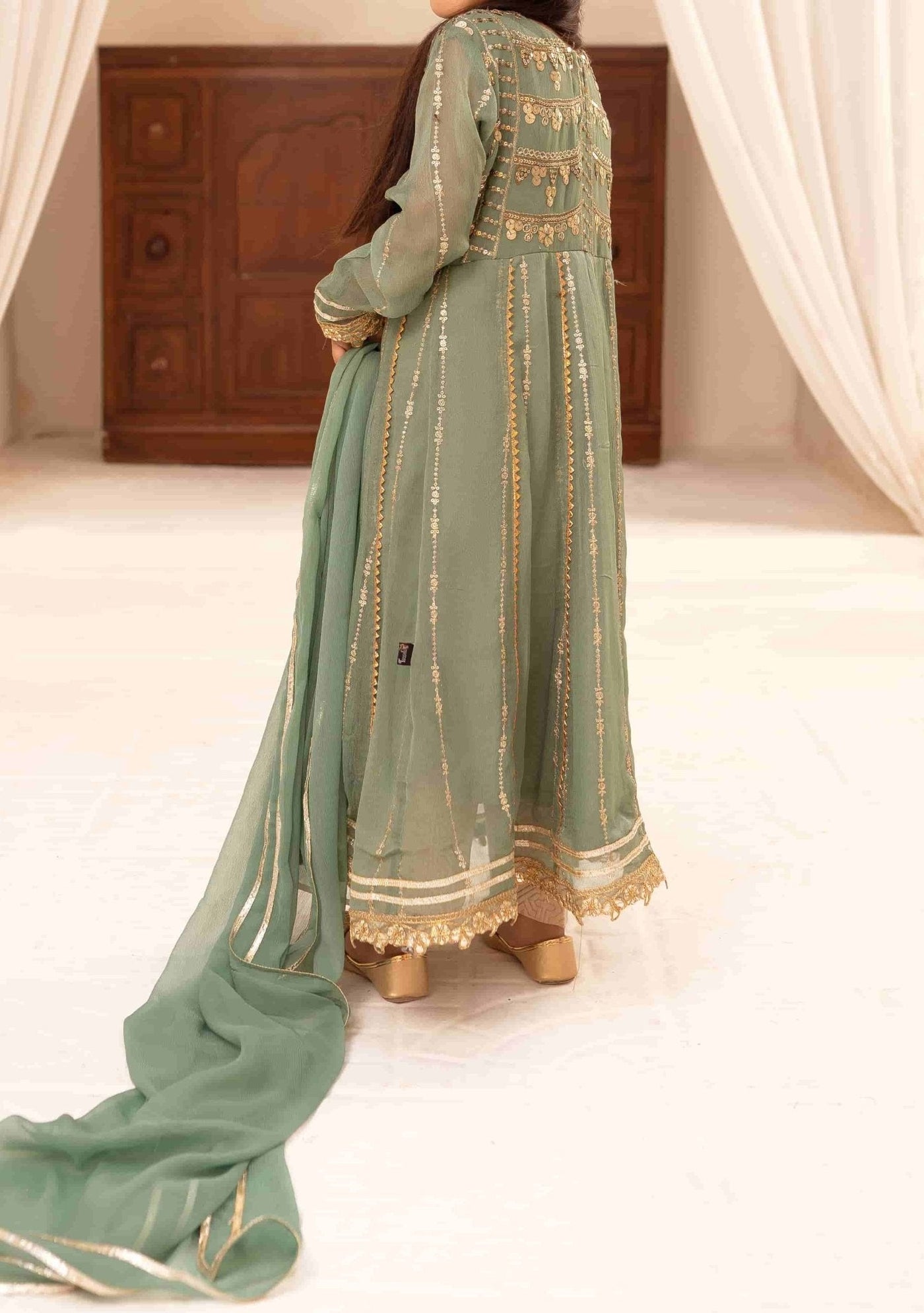 Mother Ready Made Chiffon Anarkali - db25786