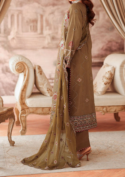 Ramsha Aangan Pakistani Embroidered Silk Dress - db30379