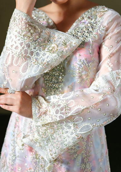 Ramsha Festive Pakistani Luxury Organza Dress - db30325