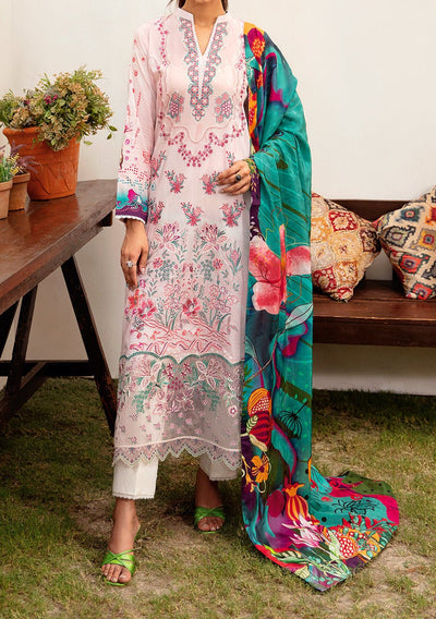 Ramsha Mashaal Embroidered Printed Lawn Dress - db26980