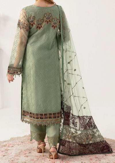 Ramsha Minhal Pakistani Luxury Organza Dress - db26912