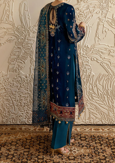 Ramsha Pakistani Luxury Velvet Dress - db27560