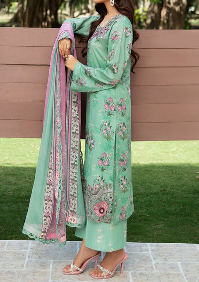 Ramsha Rangrez Embroidered Printed Lawn Dress - db26568