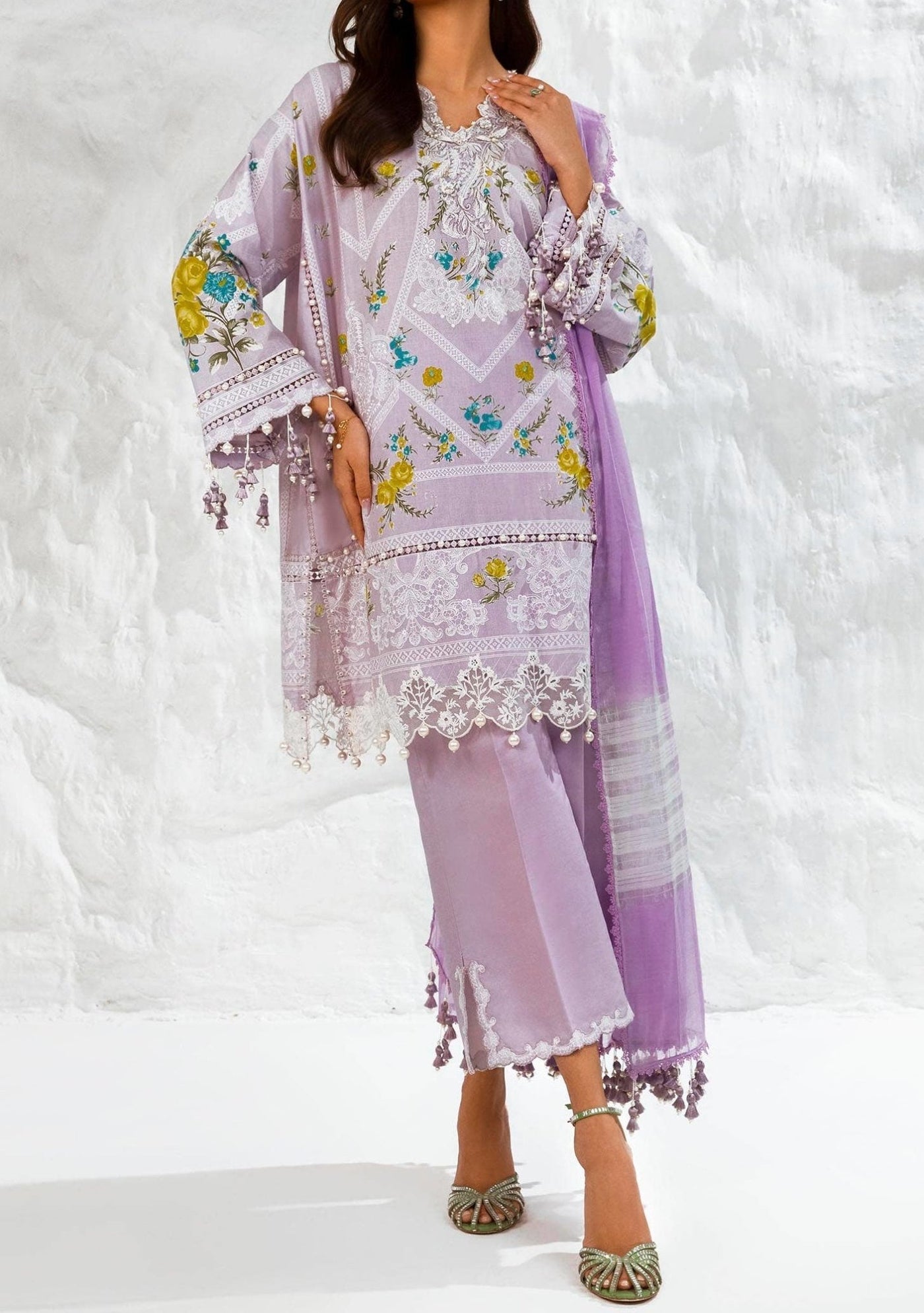 Sana Safinaz Muzlin Summer Pakistani Lawn Dress - db26145