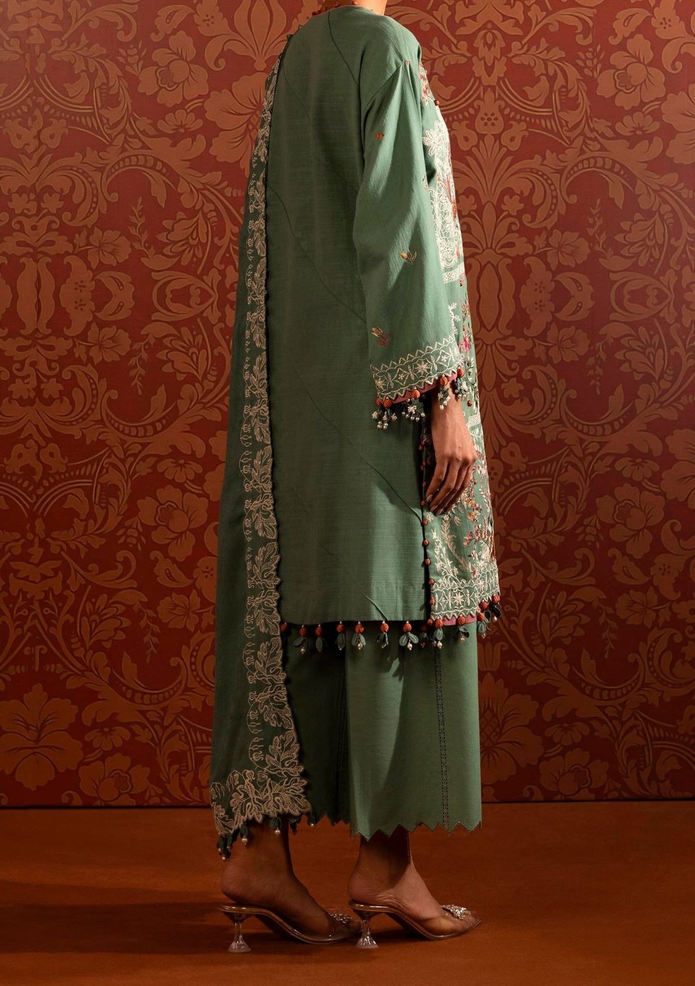 Sana Safinaz Muzlin Winter Pakistani Lawn Dress - db27252