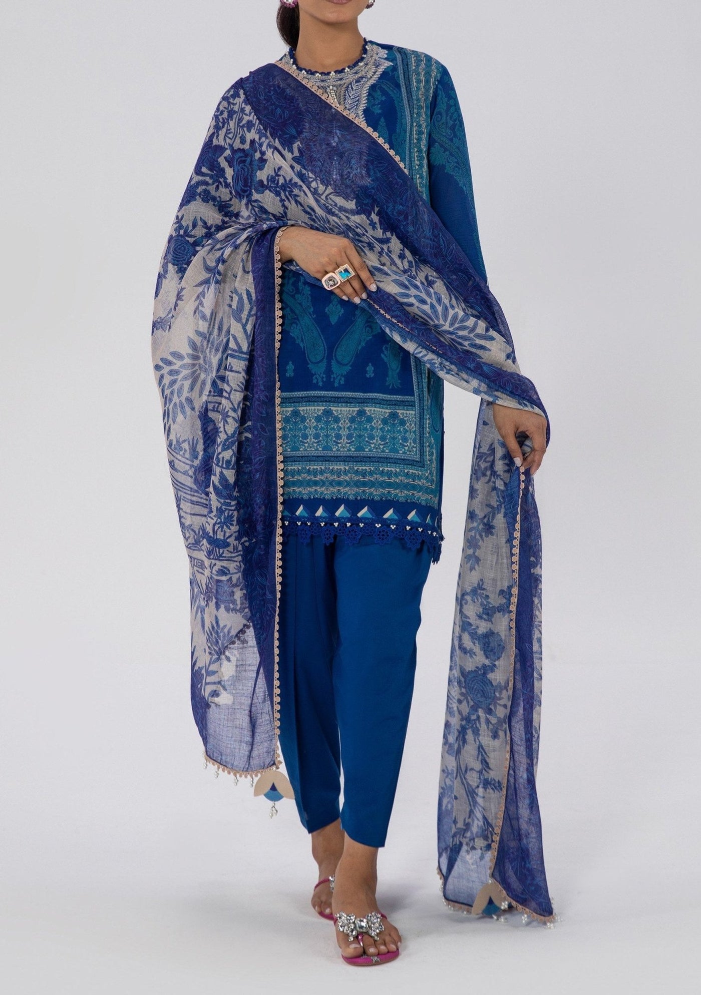 Sana Safinaz Ready Made Printed Lawn - db29865