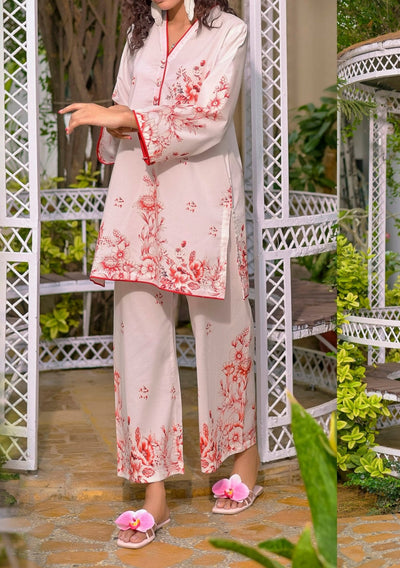 Saphron Digital Printed Ready Made Co - Ords - db30174