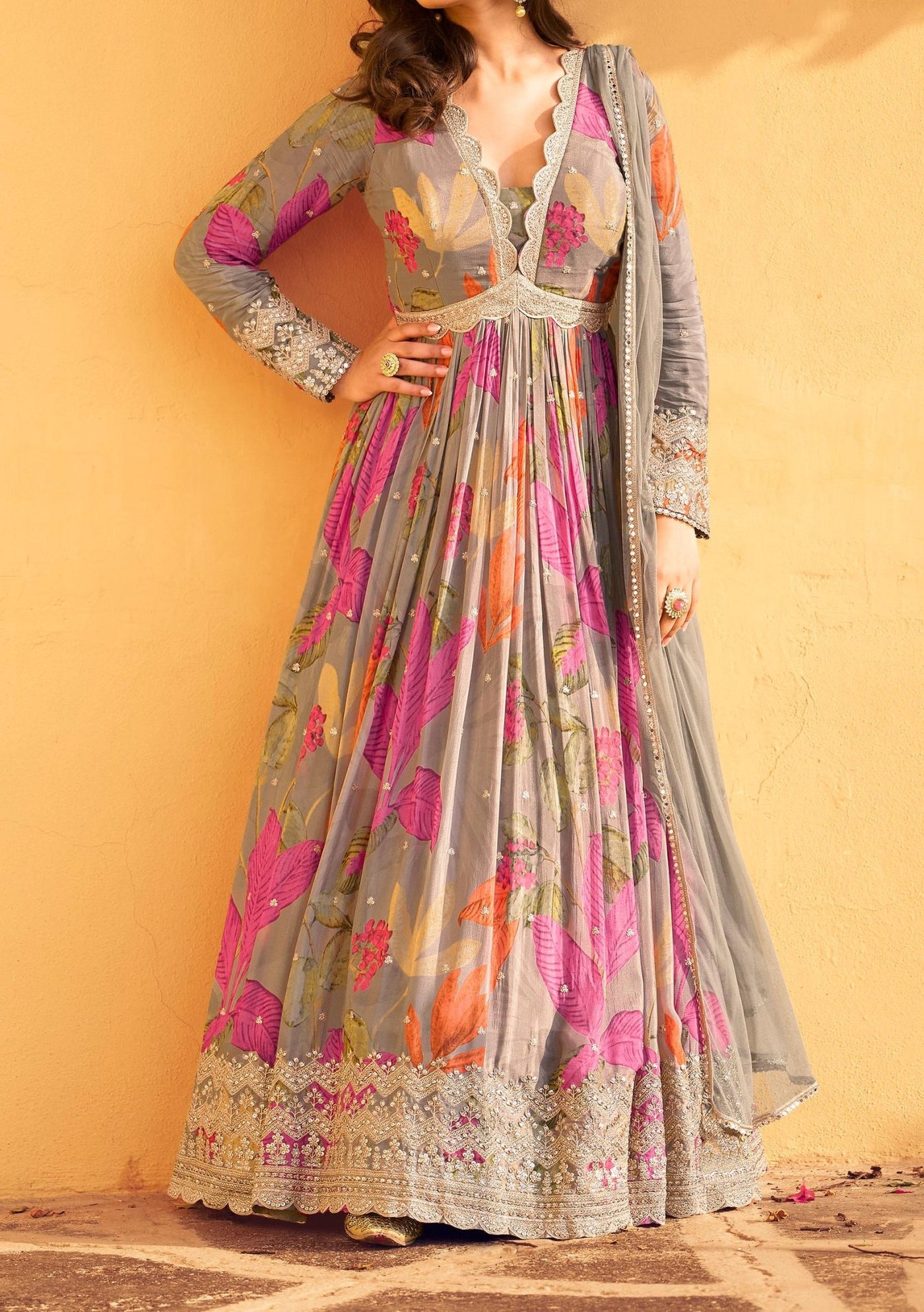 Sayuri Rani Party Wear Anarkali Suit - db28008