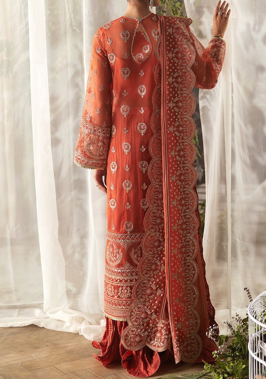 Afrozeh Sierra Pakistani Luxury Organza Dress - db25147