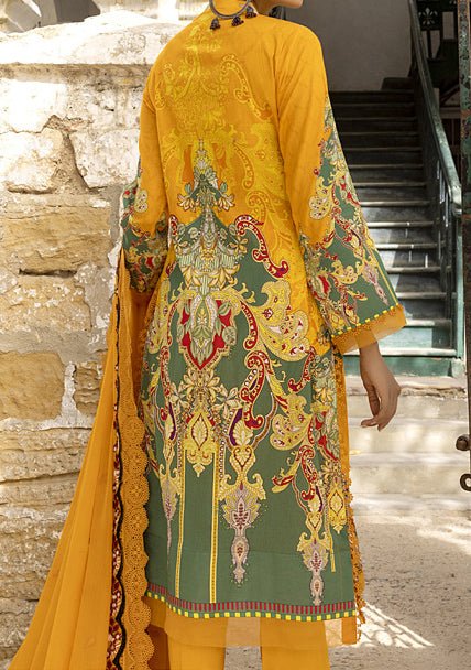 Alzohaib Rung Pakistani Embroidered Lawn - db23339