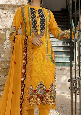 Alzohaib Rung Pakistani Embroidered Lawn - db23339