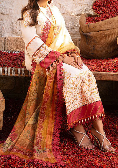 Asim Jofa Aira Summer Pakistani Jacquard Dress - db25354