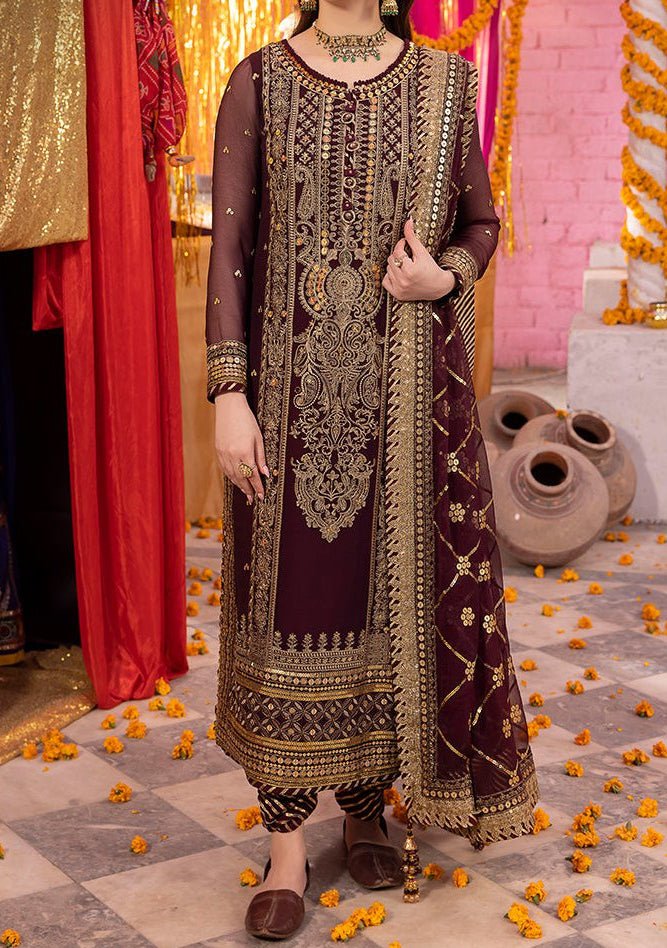 Asim Jofa Dastaan Pakistani Chiffon Dress - db24644