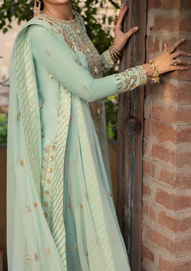 Asim Jofa Shadow Pakistani Lawn Silk Dress - db23277