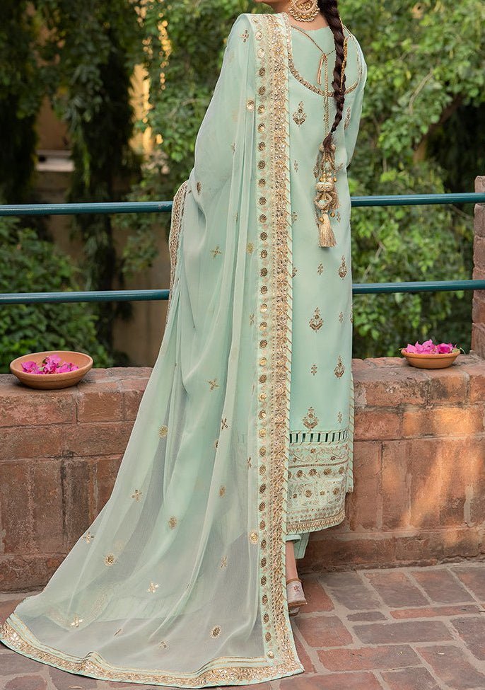 Asim Jofa Shadow Pakistani Lawn Silk Dress - db23277