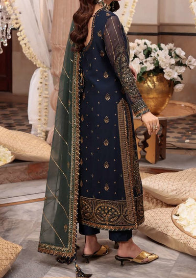 Asim Jofa Shehnai Festive Pakistani Chiffon Dress - db25024