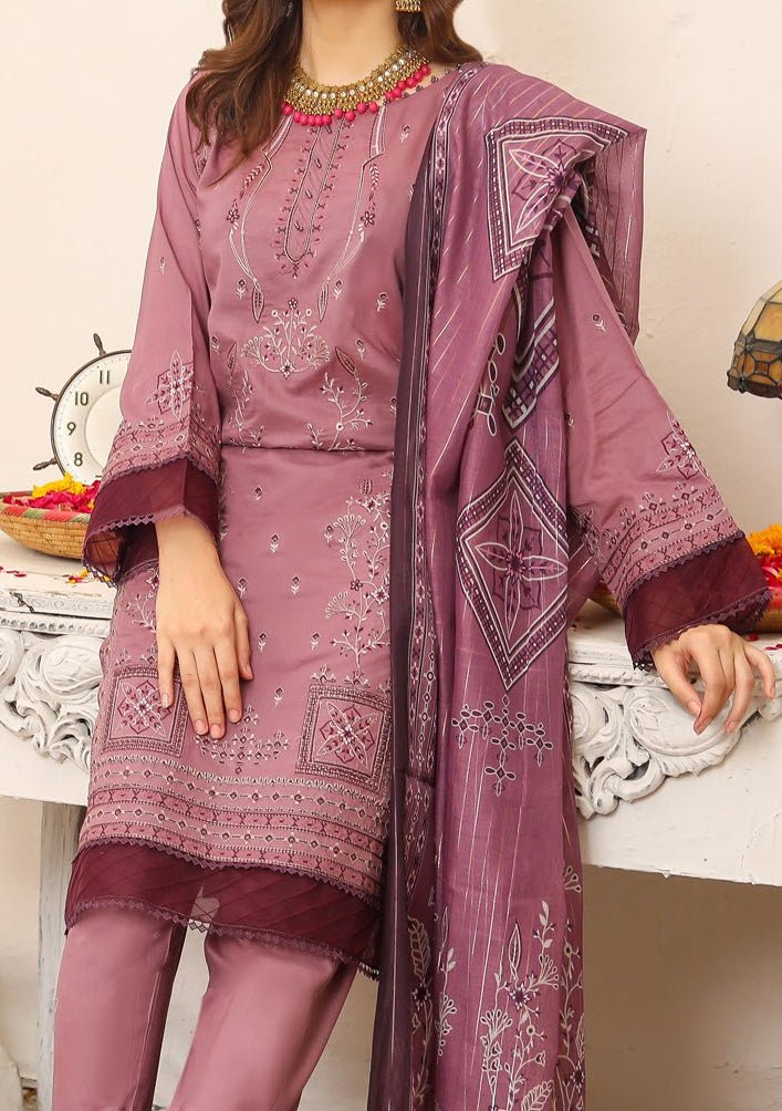 Bin Hameed Ready Made Embroidered Lawn - db22866