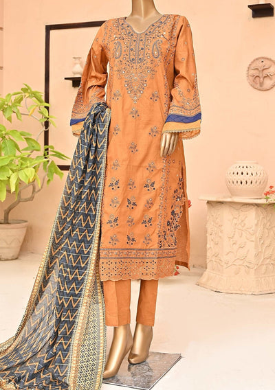 Bin Saeed Embroidered Ready Made Lawn Dress - db23469