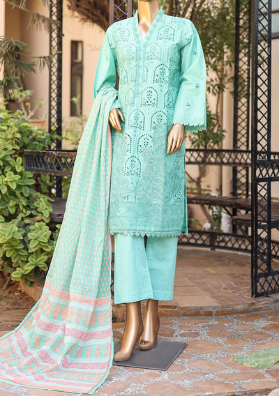 Bin Saeed Ready Made Embroidered Lawn Dress - db25105