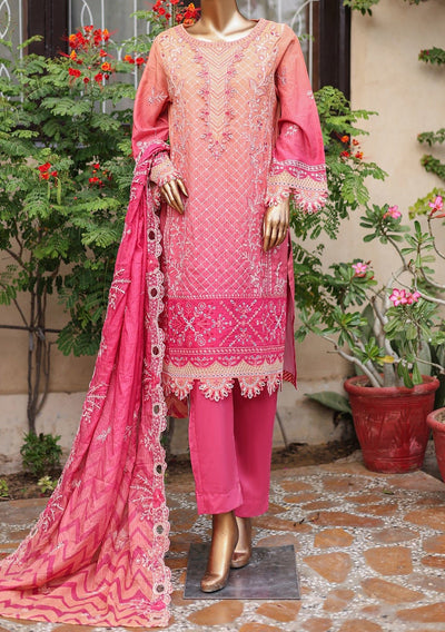 Bin Saeed Ready Made Embroidered Lawn Dress - db25456