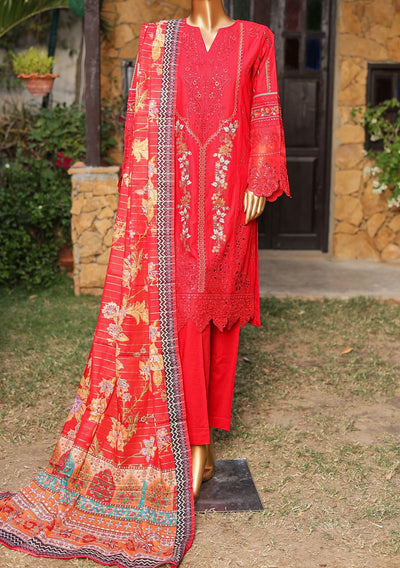 Bin Saeed Ready Made Embroidered Lawn Dress - db25122