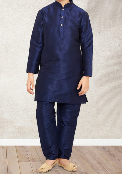 Boy's Party Wear Kurta Pajama With Waistcoat - db21395