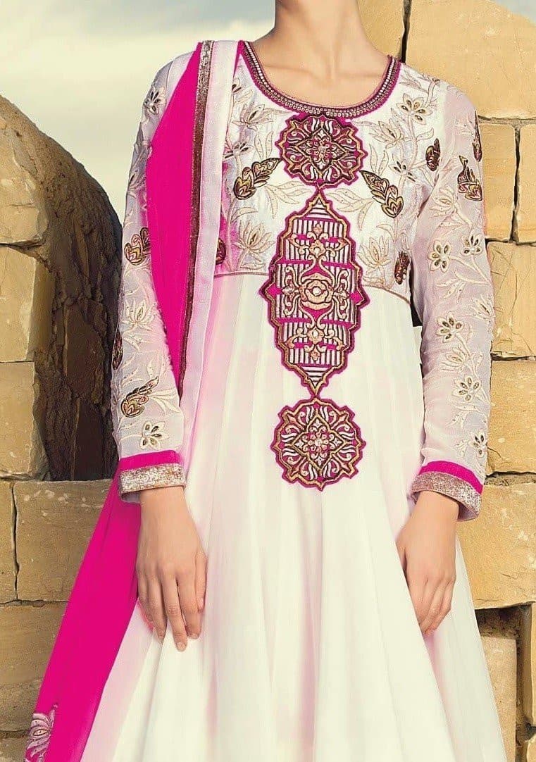 Diya By Rama Exclusive Designer Anarkali Suit: Deshi Besh.