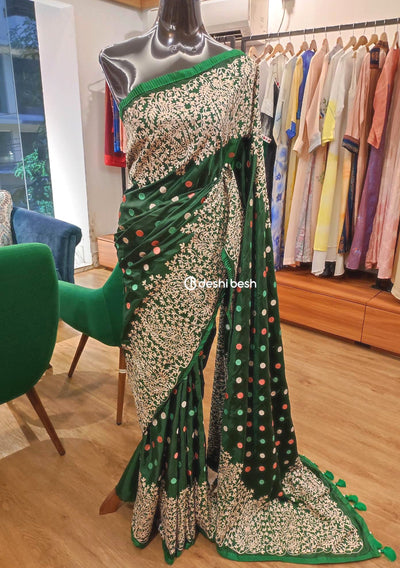 Exclusive Boutique Designer Muslin Saree - db20730