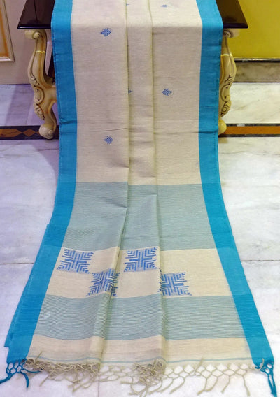 Exclusive Traditional Hand Woven Linen Saree - db19793