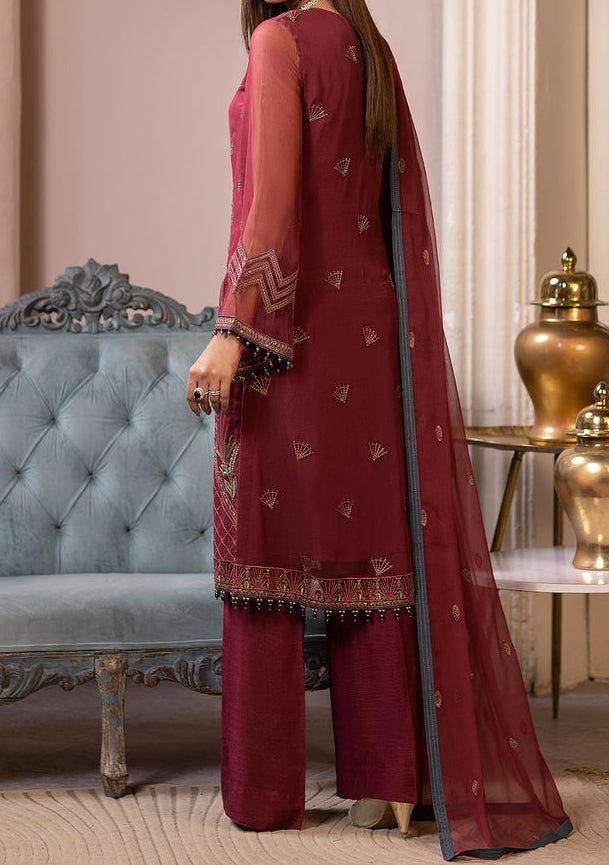 Flossie Warda Pakistani Luxury Chiffon Dress - db24959