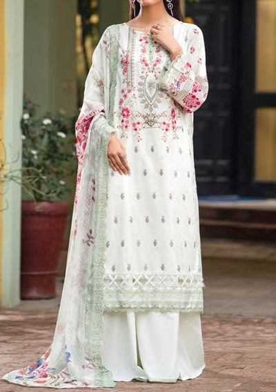 Gulljee Mishaal Ready Made Embroidered Lawn Dress - db24690