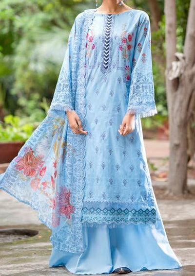 Gulljee Mishaal Ready Made Embroidered Lawn Dress - db24692