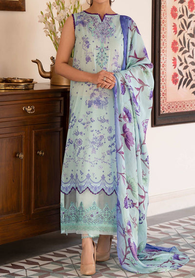 Gulljee Morja Ready Made Embroidered Lawn Dress - db24777