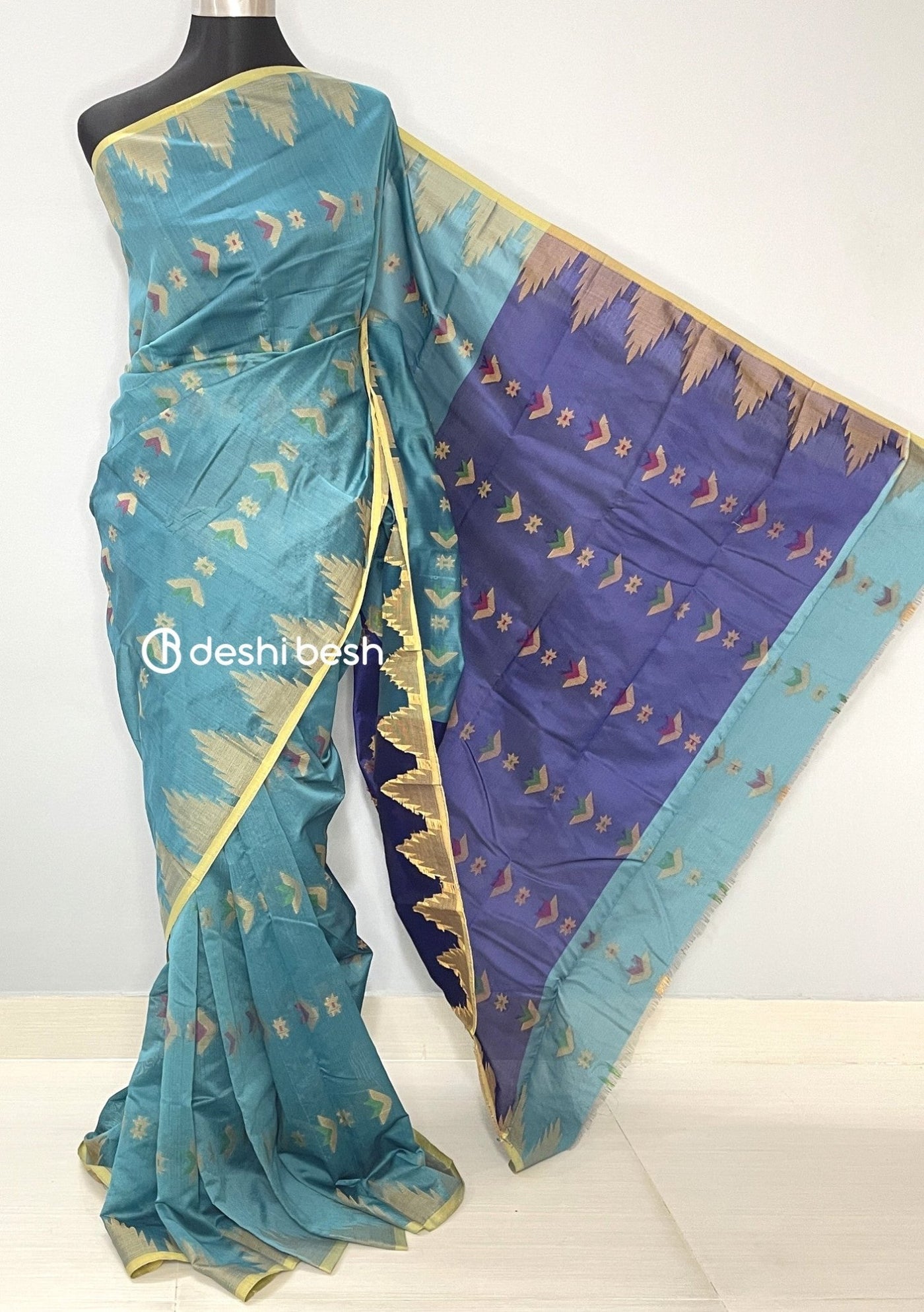 Handloom Jacquard Katan Silk Saree - db25722