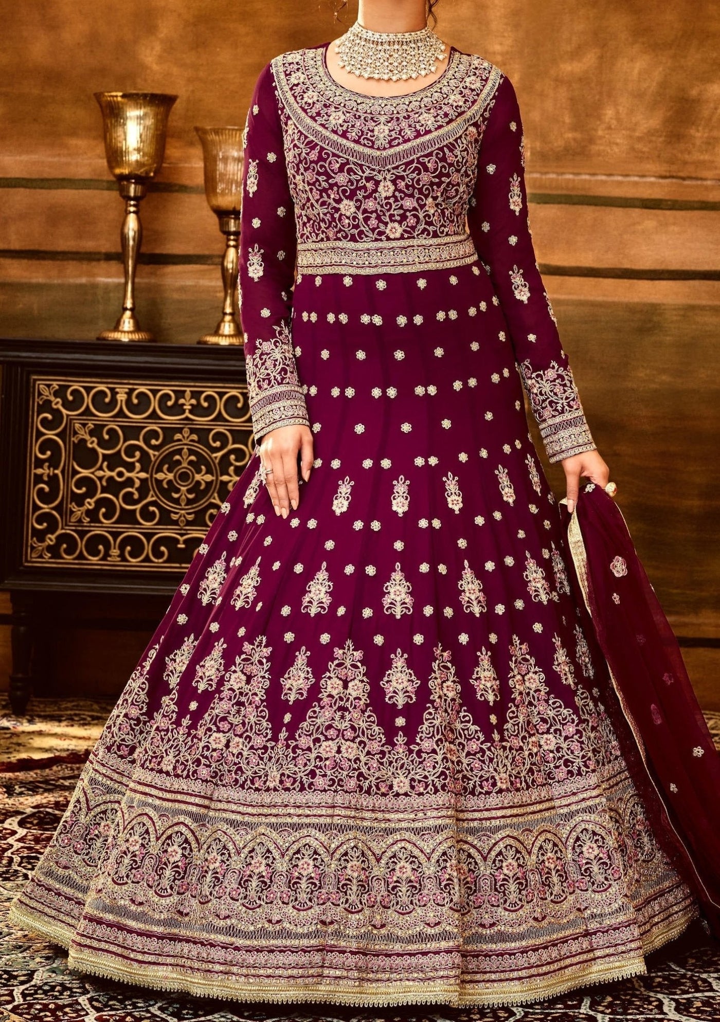 HotLady Maaysha Party Wear Anarkali Suit - db22385