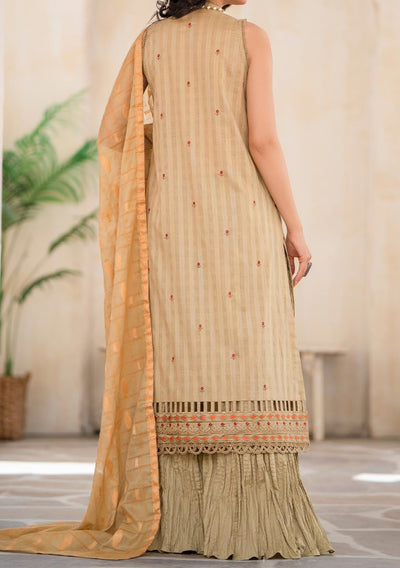 Kalakari Pakistani Embroidered Lawn Dress - db22150