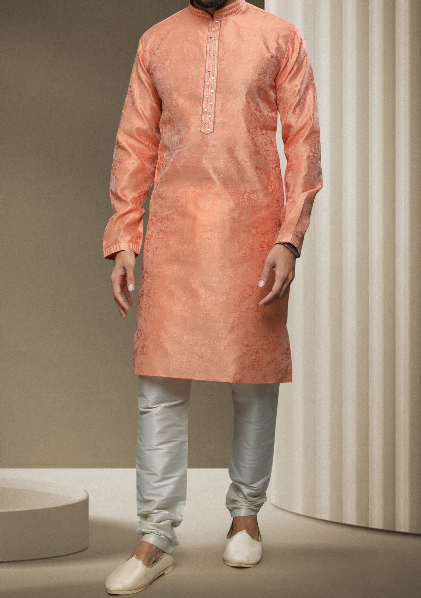 Men's Traditional Party Wear Kurta Pajama - db20410